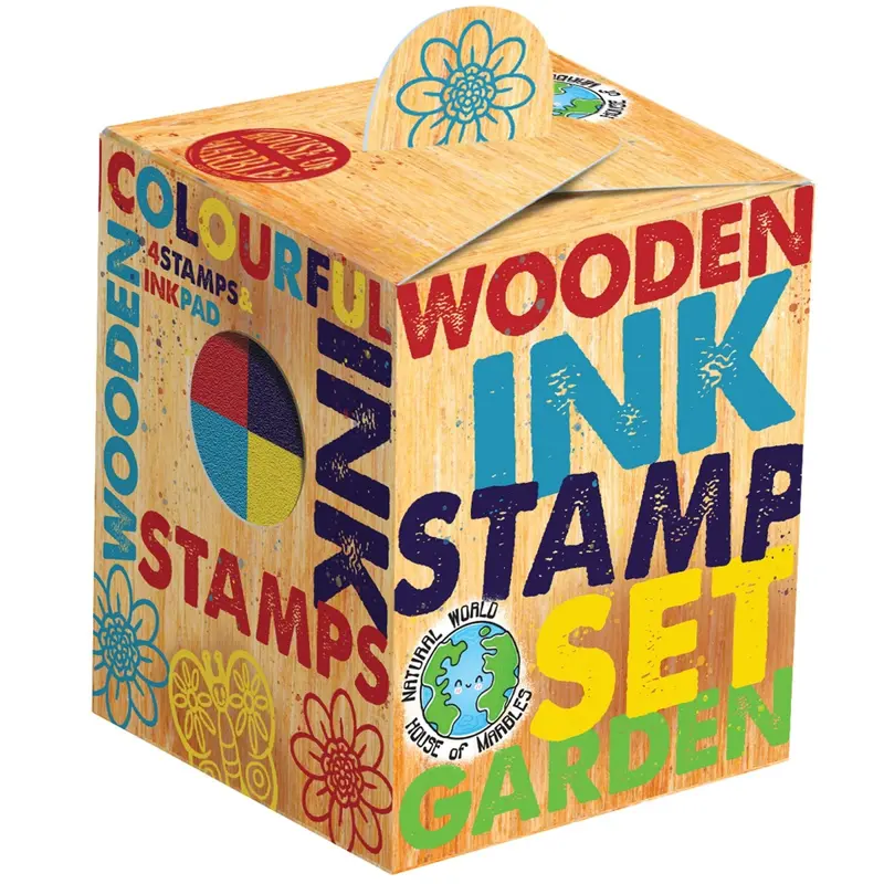Wooden Garden Stamp Set