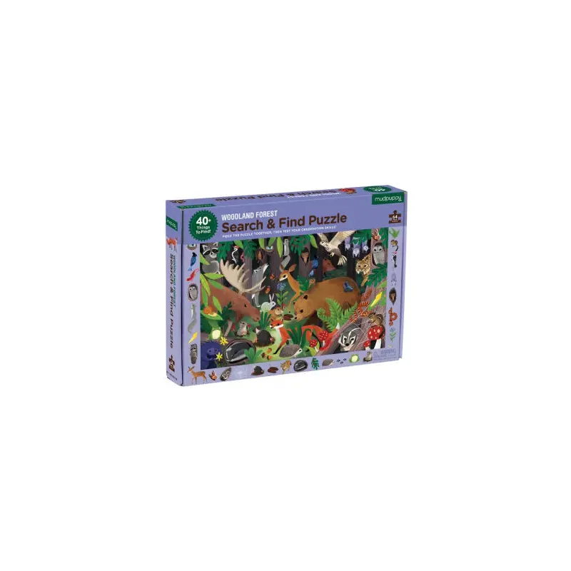 WOODLAND FOREST SEARCH & FIND PUZZLE - TANIS. KATY