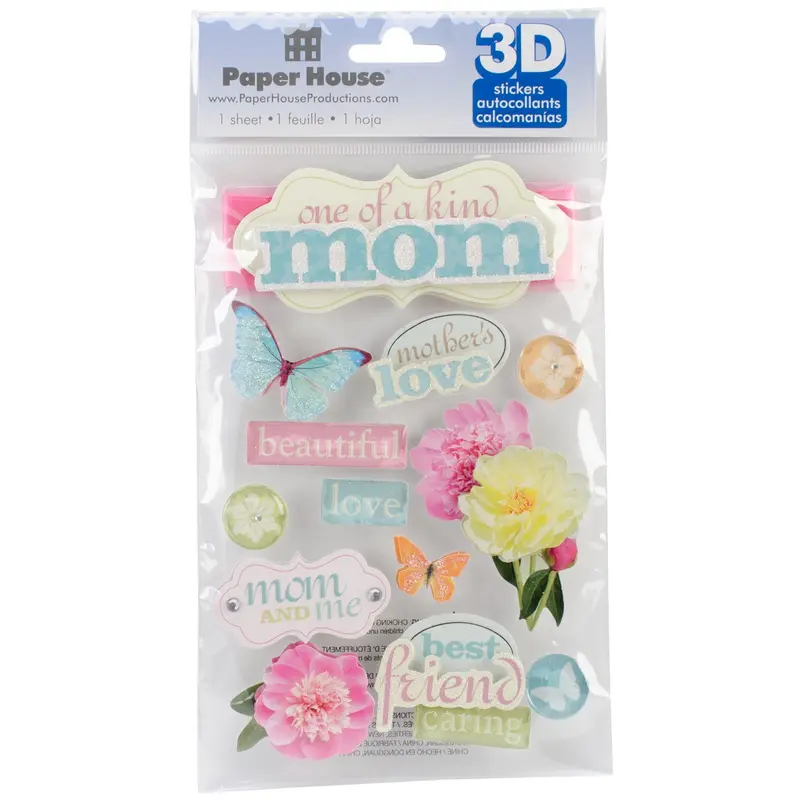 Mom 3D Stickers