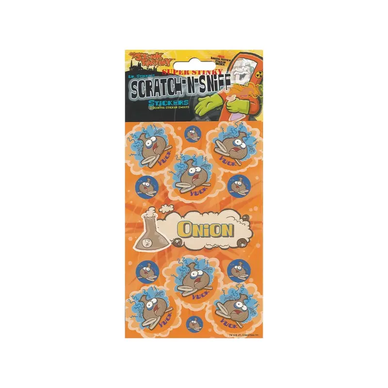 **Onion Scratch N Sniff