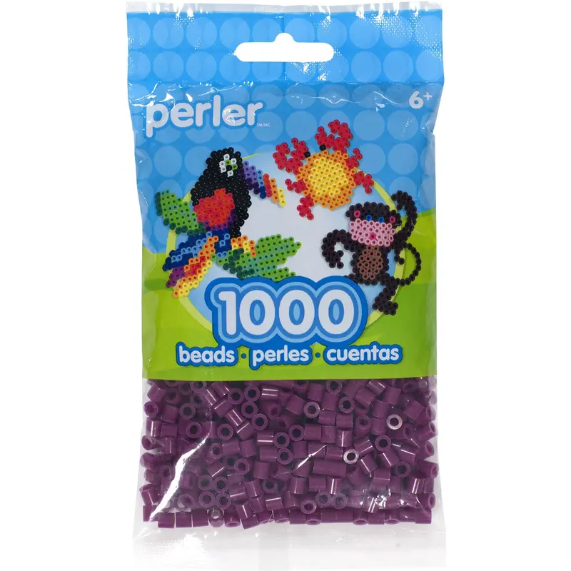 PERLER FUSE BEADS EGGPLANT