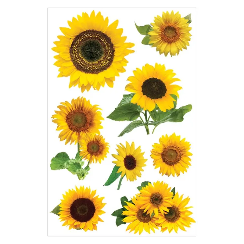 Sunflower 3D Stickers