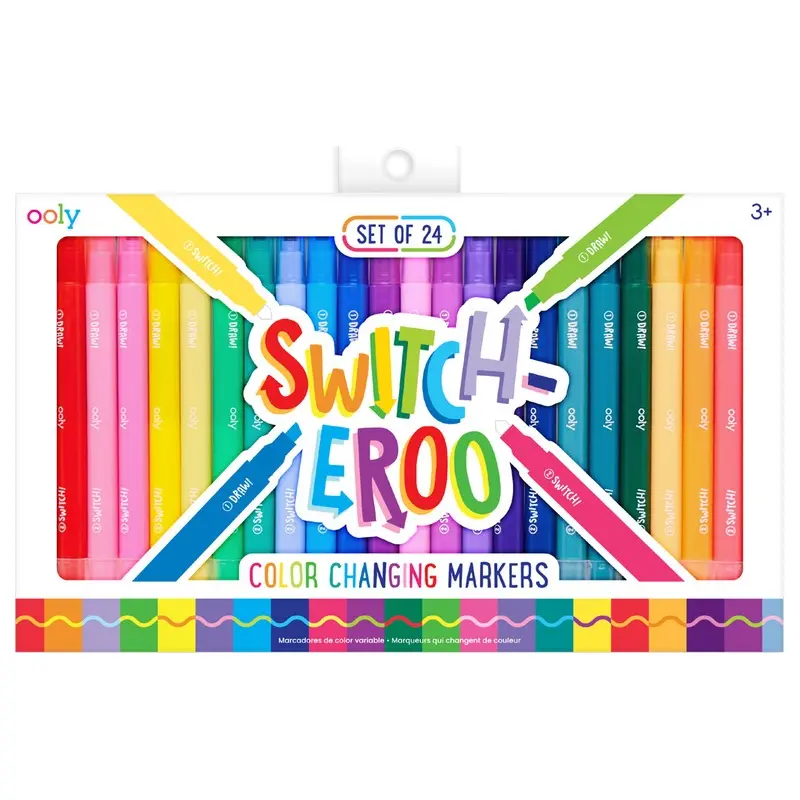 **Swicheroo Markers 24Pc Ooly