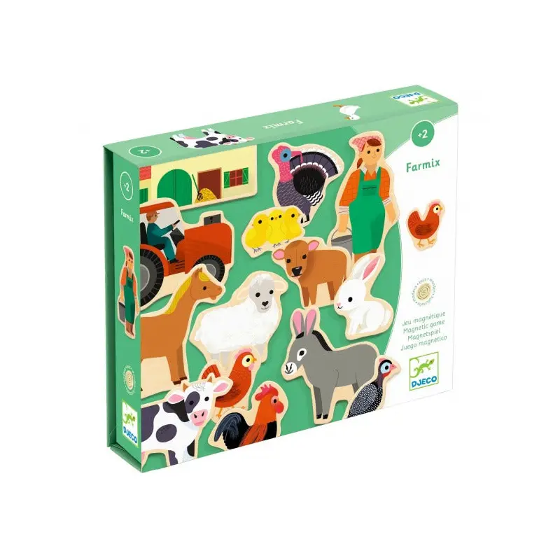 Wooden magnetics - Farmix
