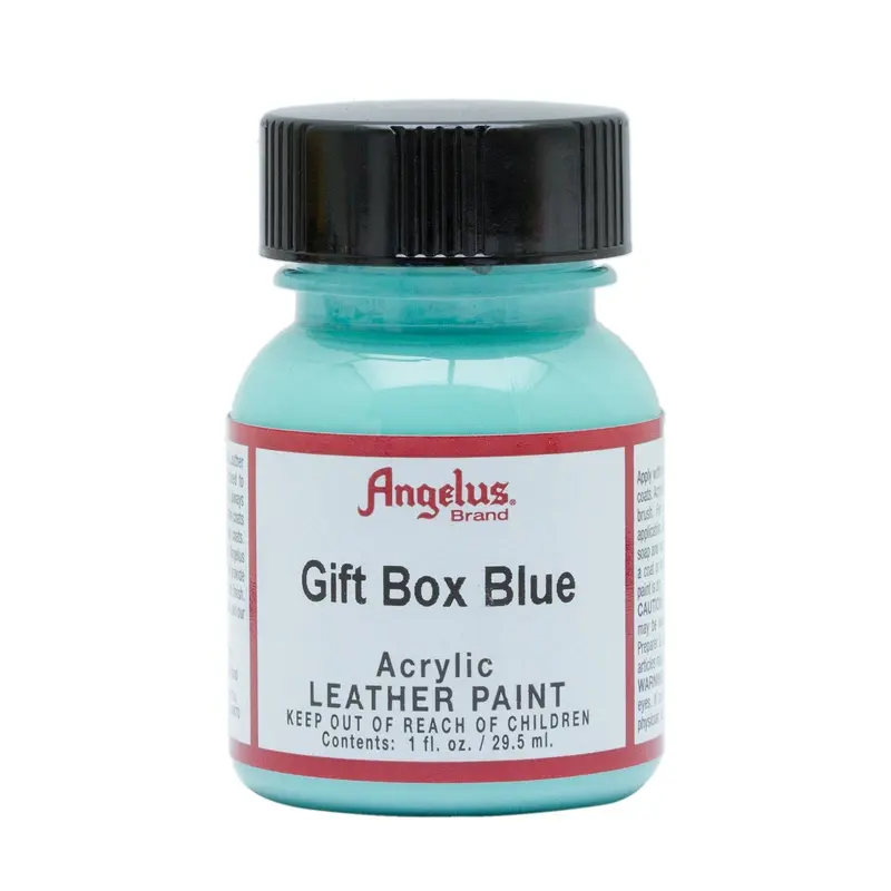 1 Oz Gift Blue Leather Paint