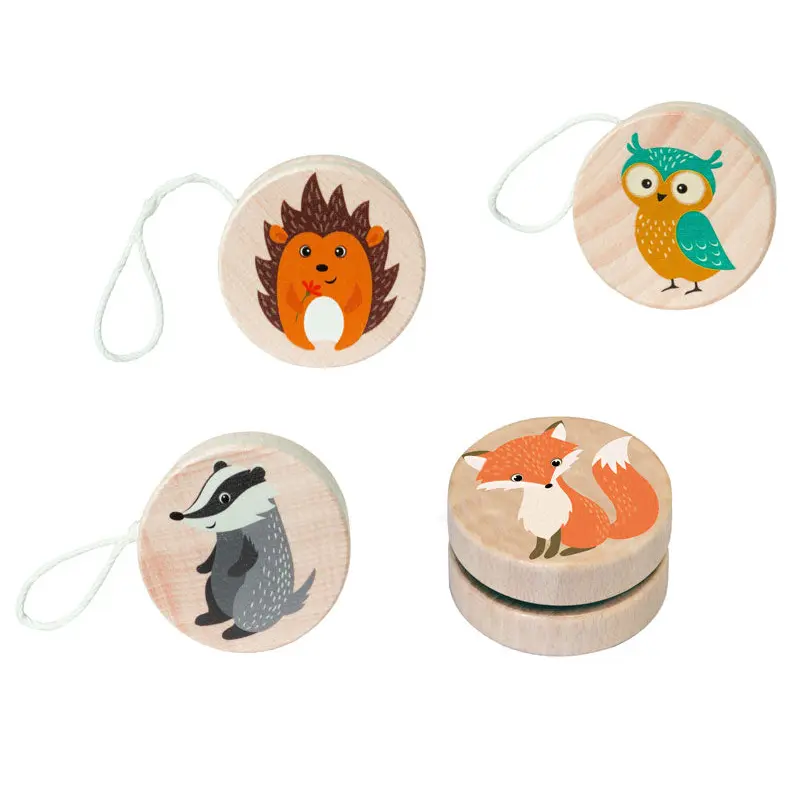 WOODEN WILDLIFE YOYO