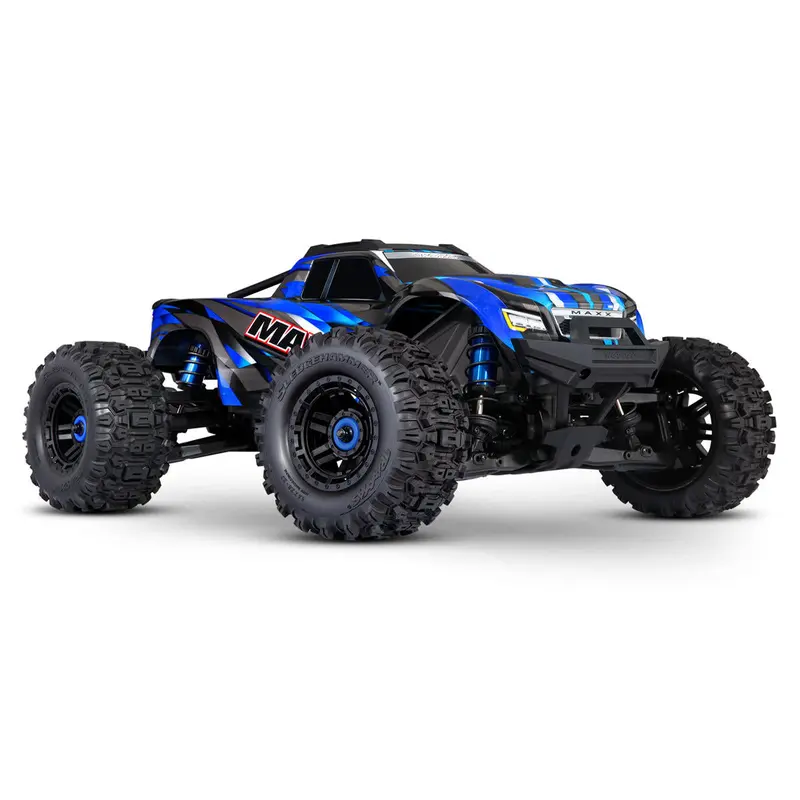 X-MAXX 1/10 4WD MONSTER TRUCK - TRAXXAS - BLUE - 60+ MPH - BRUSHLESS