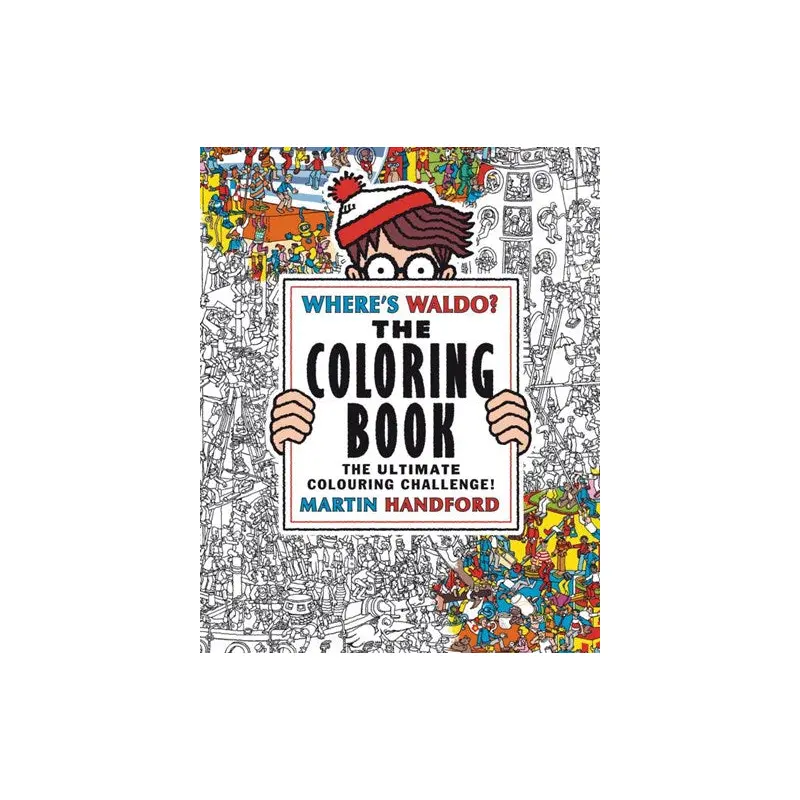 WHERE'S WALDO? THE COLORING BOOK - HANDFORD. MARTIN