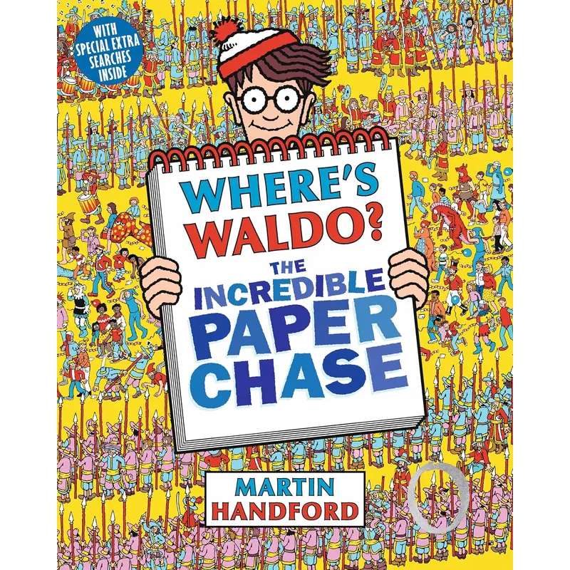 WHERE'S WALDO? THE INCREDIBLE PAPER CHASE - HANDFORD. MARTIN