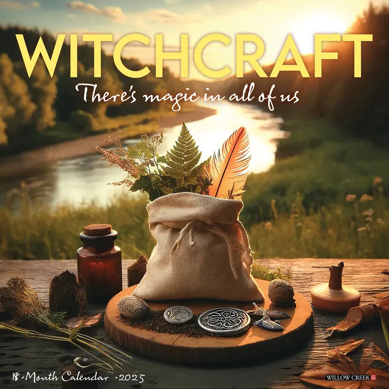 WITCHCRAFT-THERE'S MAGIC IN ALL OF US 2025 WALL CALENDAR - WILLOW CREEK PRESS