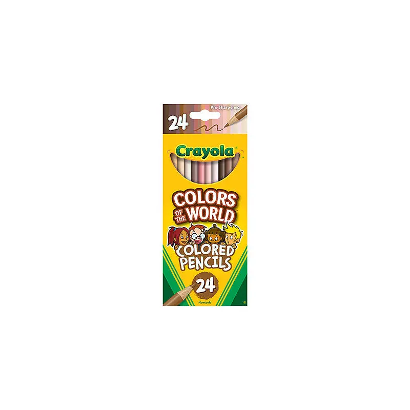 World Colored Pencils 24Pk