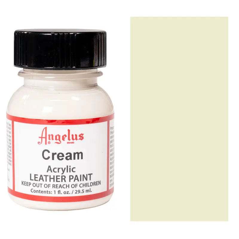 1 Oz Cream Leather Paint