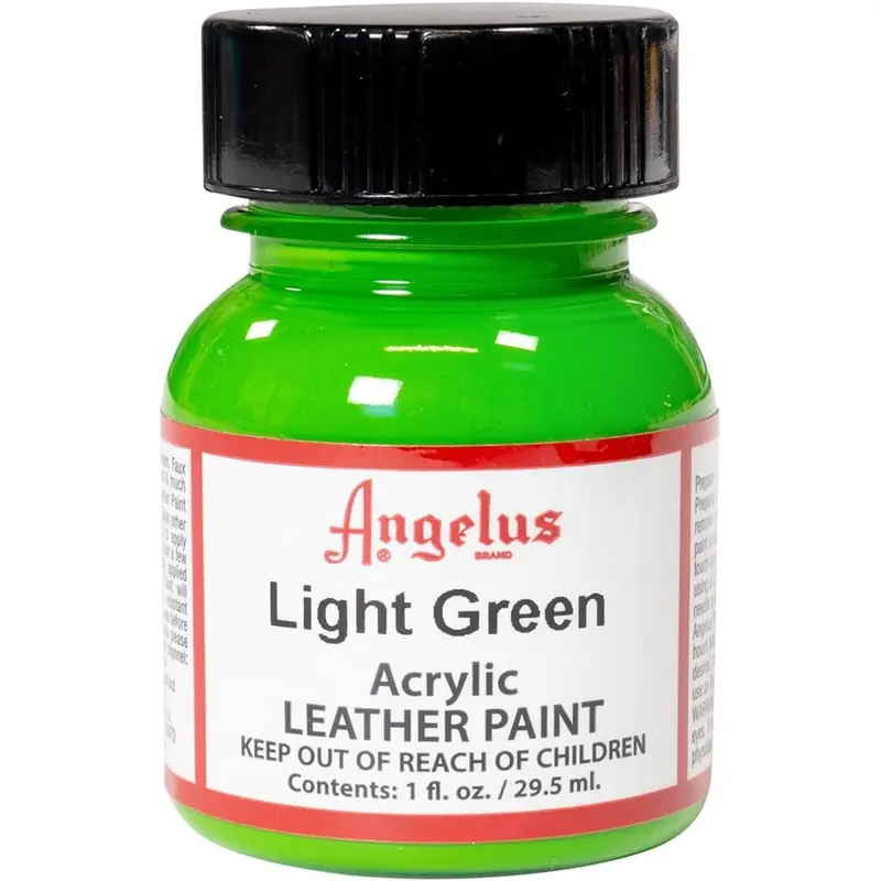 1 OZ LT GREEN LEATHER PAINT BY ANGELUS