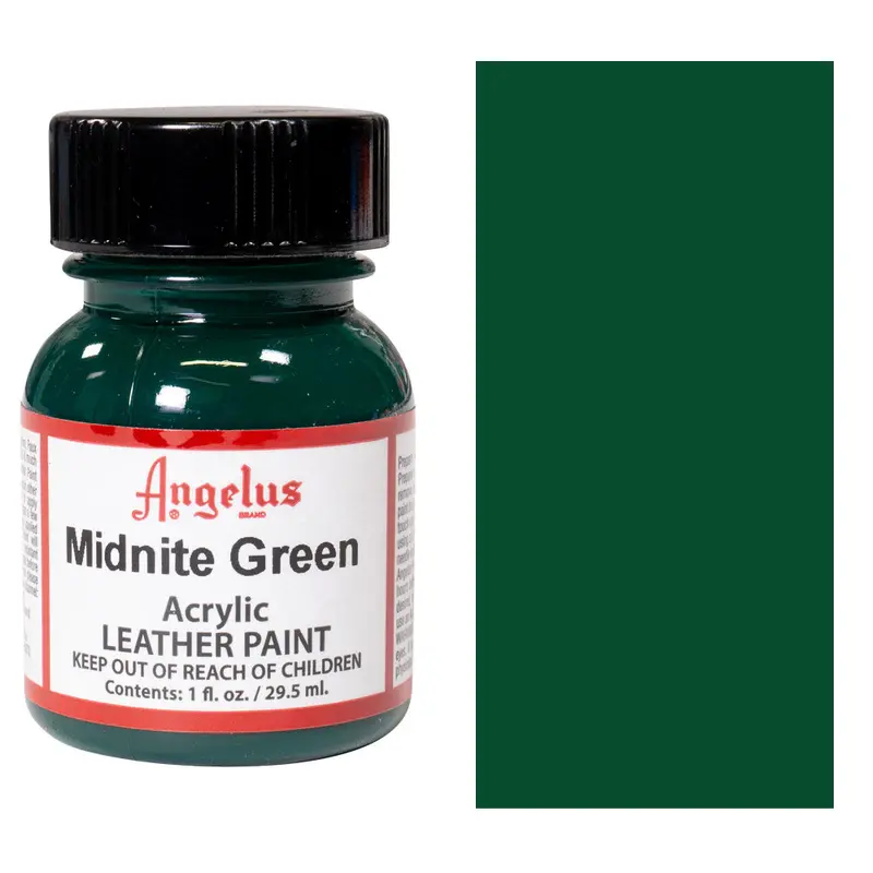 1 Oz Mdngt Green Leather Paint