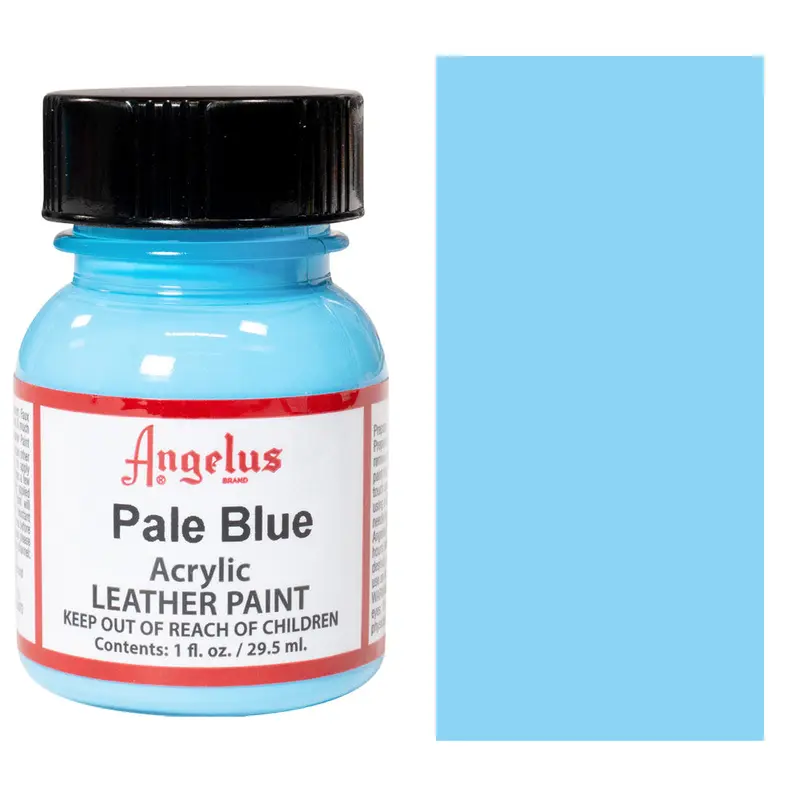 1 Oz Pale Blue Leather Paint