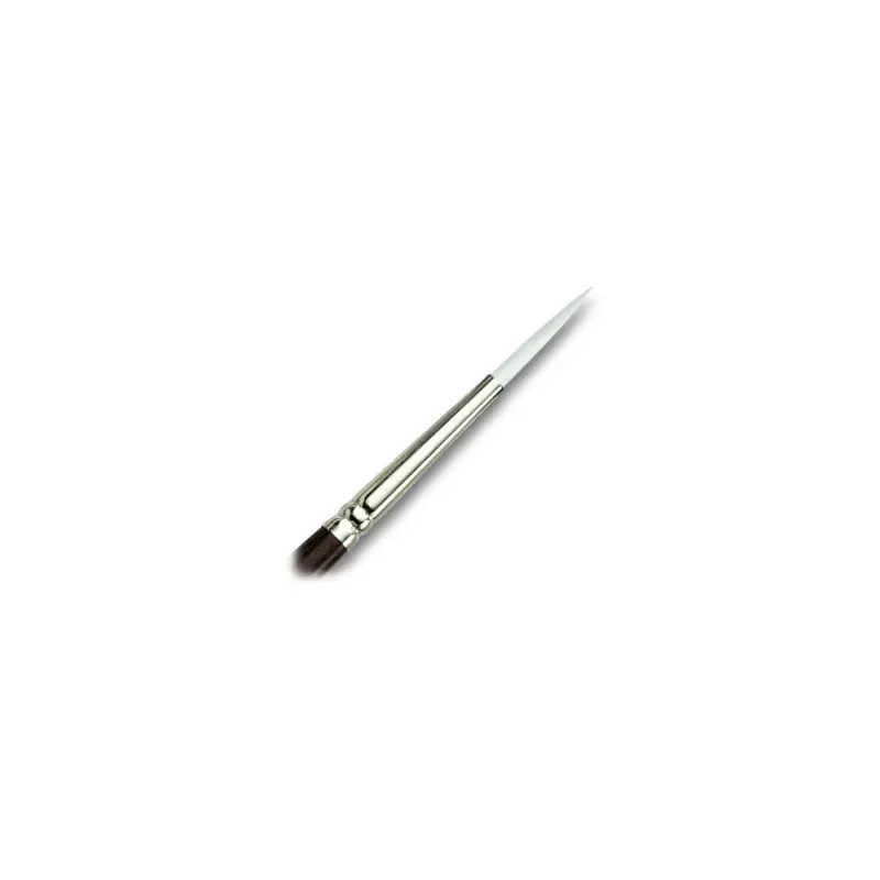 WHITE TAKLON SHORT LINER PAINT BRUSH