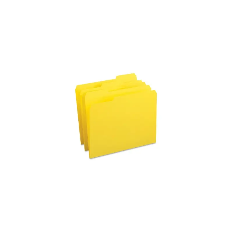 YELLOW FILE FOLDERS 12943