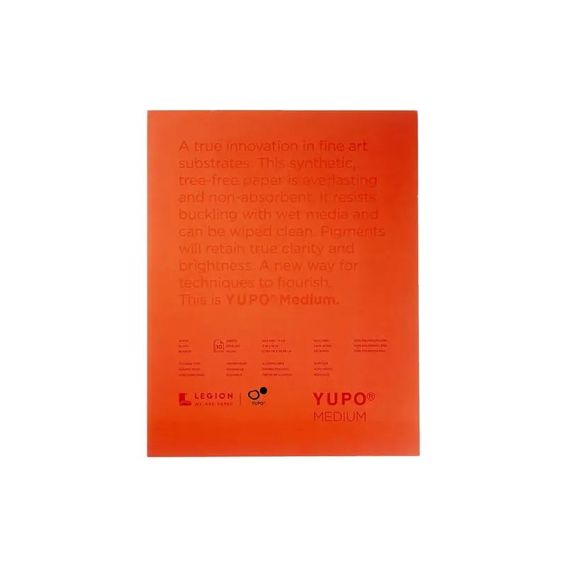 11X14 Medium Yupo Pad