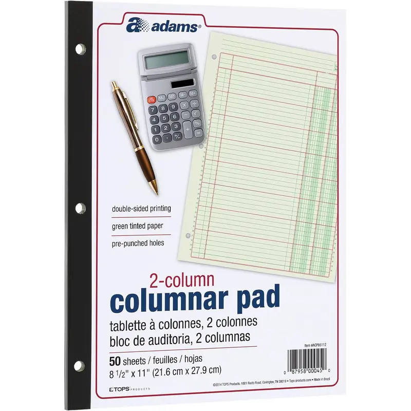 2 COLUMN COLUMNAR PAD