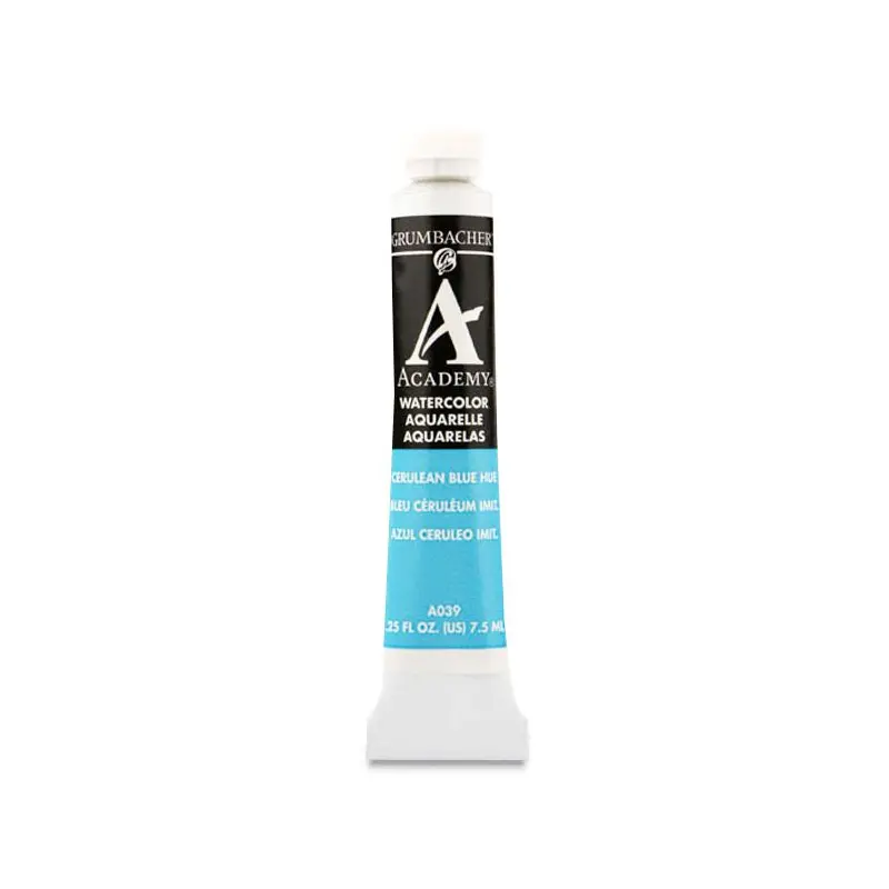 CERULEAN BLUE 7.5ML GRA039 ACADEMY WATERCOLOR