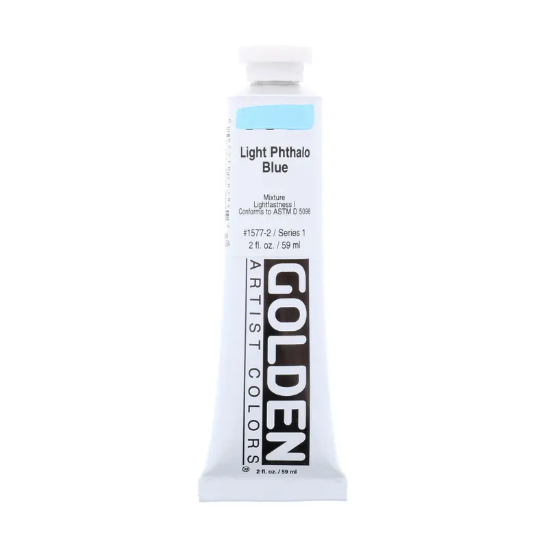 HB ACRYLIC PAINT LIGHT PTHALO BLUE 2OZ