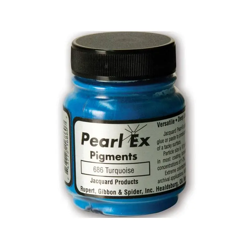 PIGMENT TURQUOISE PEARL-EX .5OZ JACQUARD