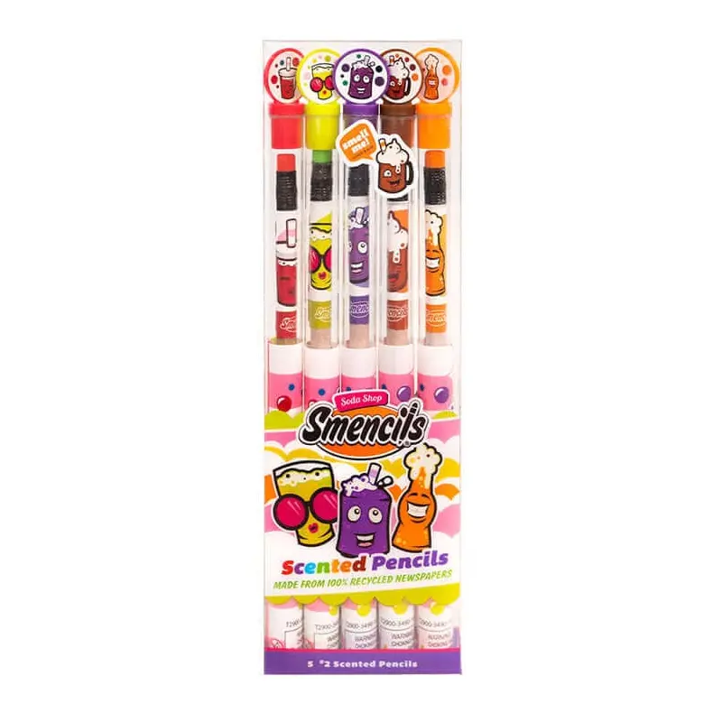 **Soda Shop Smencils 5 Pack