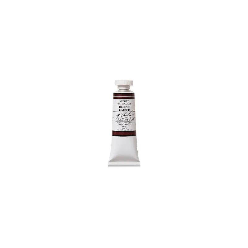 BURNT UMBER WATERCOLOR 15ML M GRAHAM