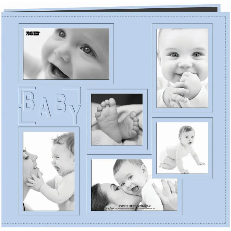 12X12 ALBUM BABY BLUE COLLAGE