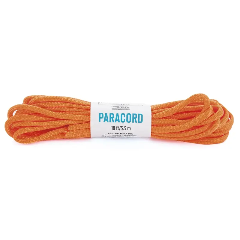 18Ft Orange Paracord