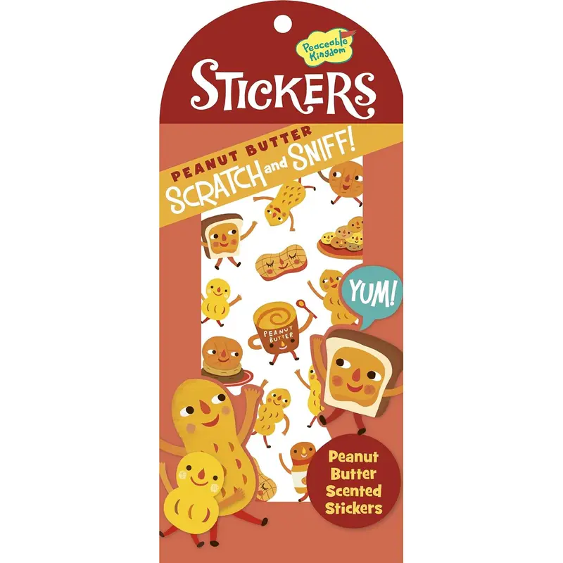 *Peanut Butter Scratch N Sniff