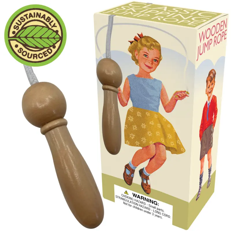 WOODEN JUMPING ROPE