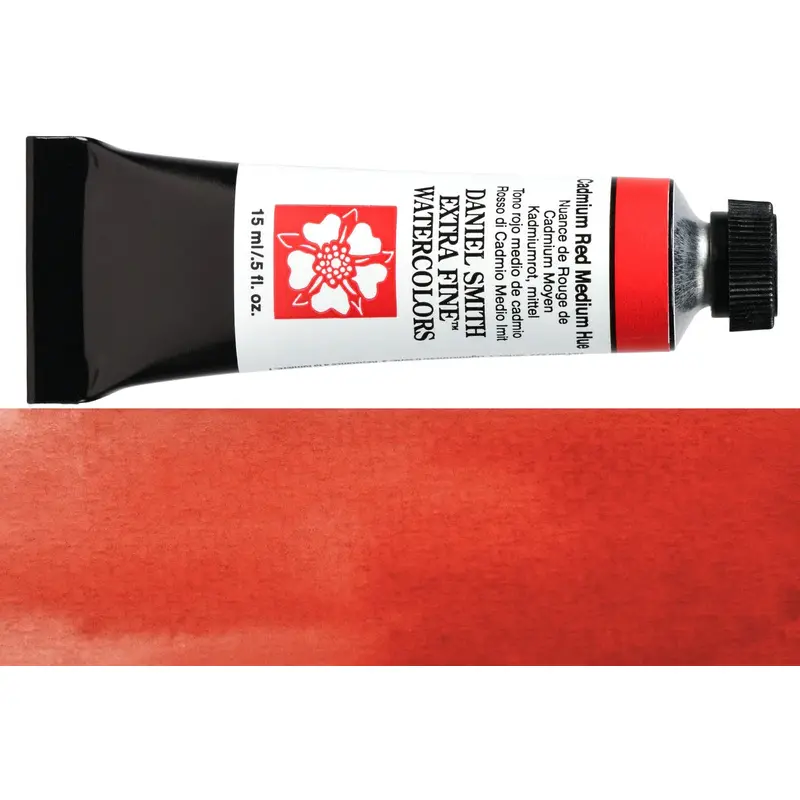 CADMIUM RED MED HUE 15ML DJ284600222 DANIEL SMITH WATERCOLOR