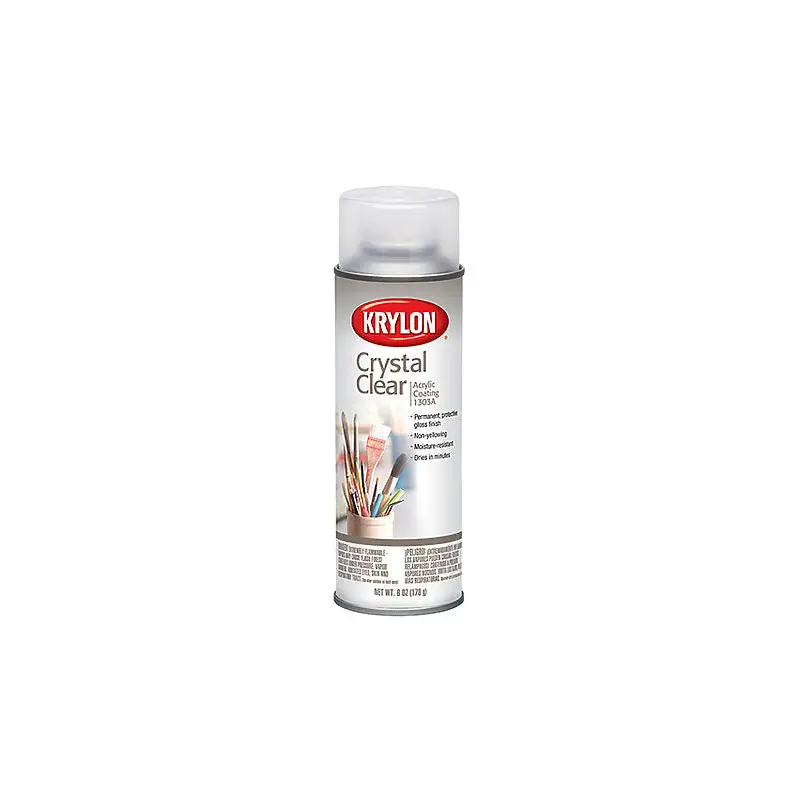 KRYLON SPRAY CRYSTAL CLEAR