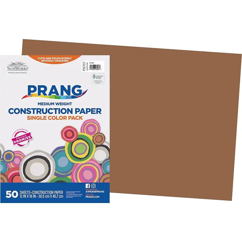 **12X18 Brown Const Paper