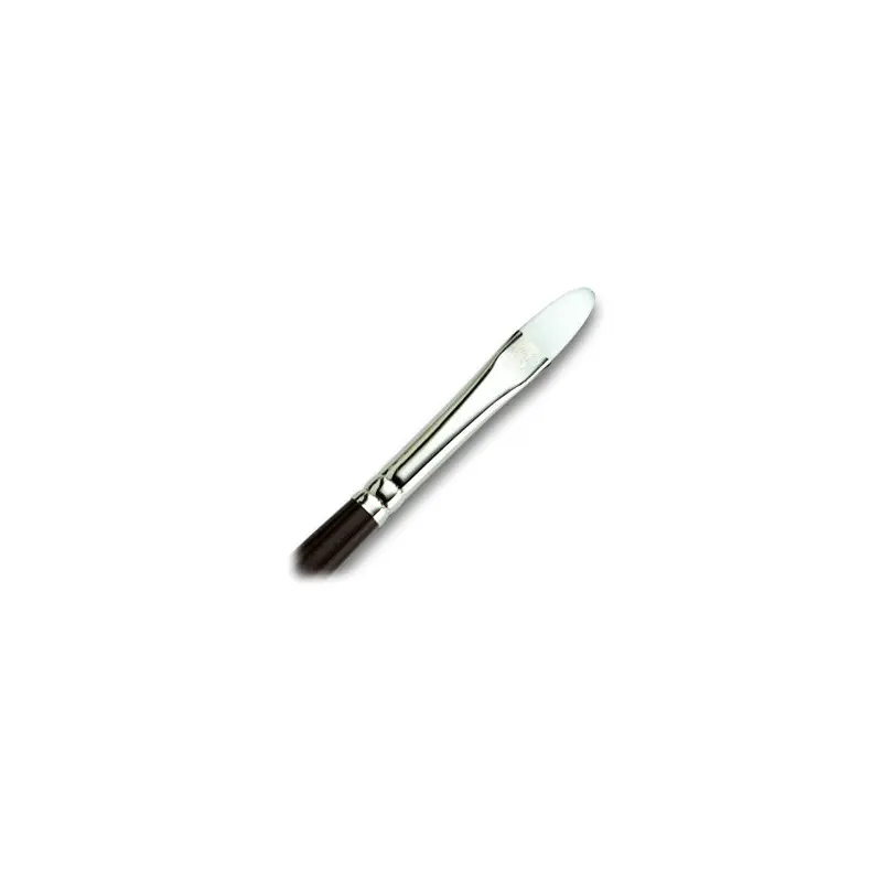WHITE TAKLON FILBERT PAINT BRUSH