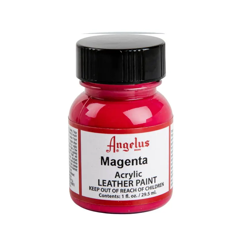 **1 Oz Magenta Leather Paint