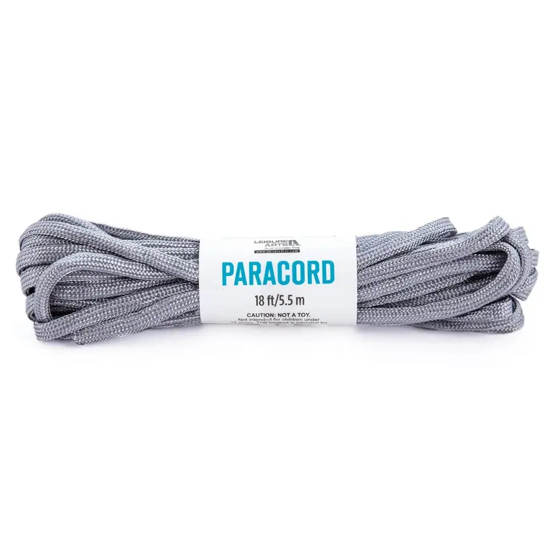 18Ft Steel Grey Paracord