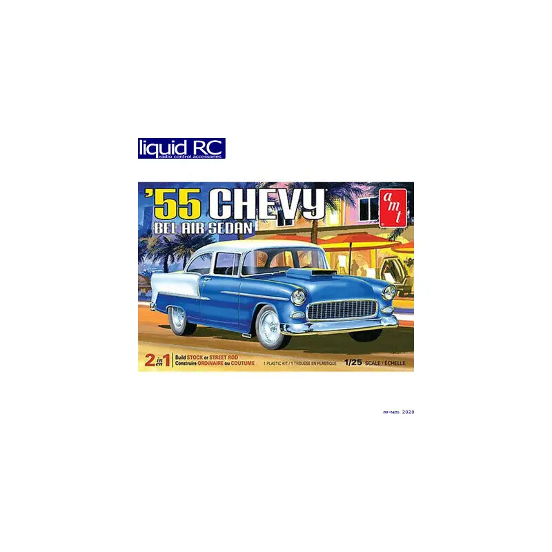1955 CHEVY BEL AIR SEDAN 2-IN-