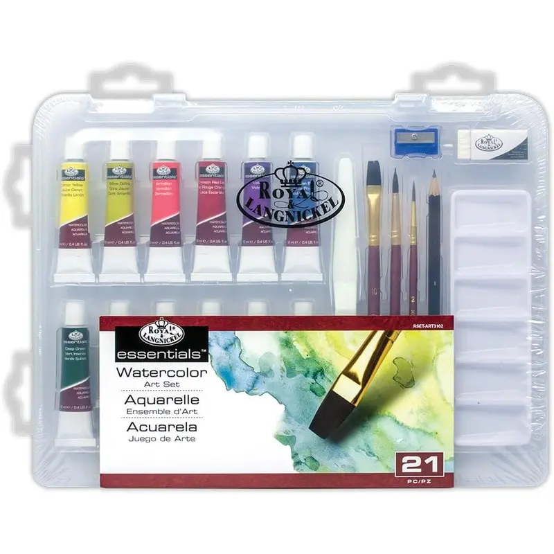 Essentials 21 Piece Watercolor Set