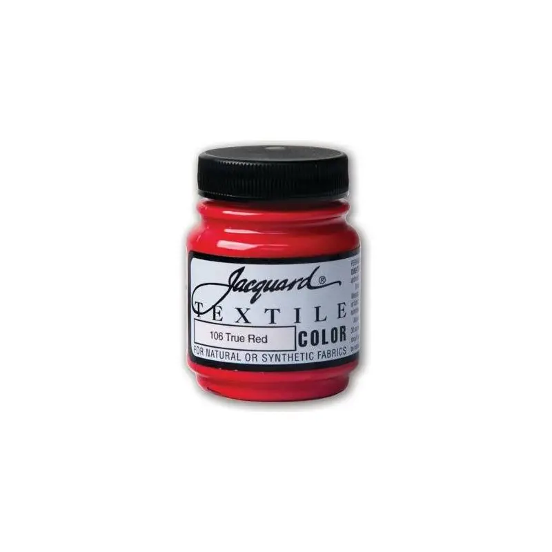TRUE RED 106 FABRIC PAINT 2.25 OZ JACQUARD TEXTILE