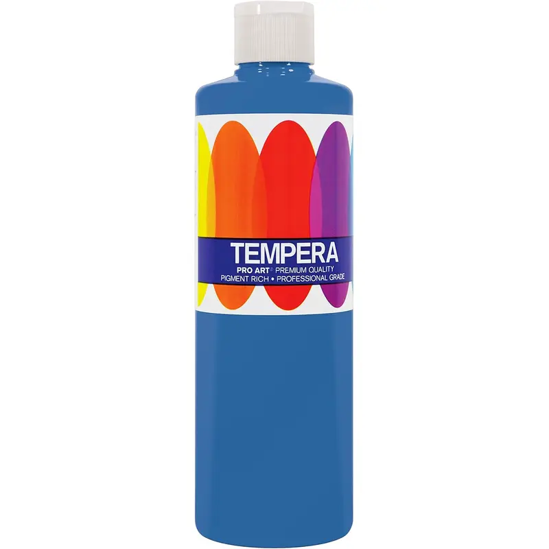 **8Oz Blue Tempera