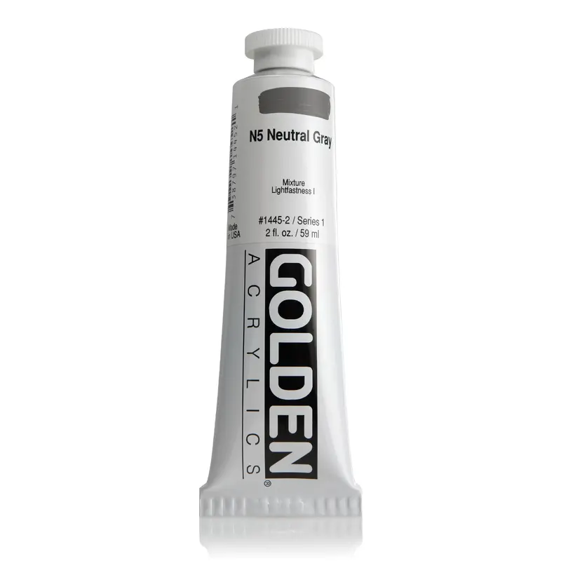 HB ACRYLIC PAINT NEUTRAL GREY N5 2OZ
