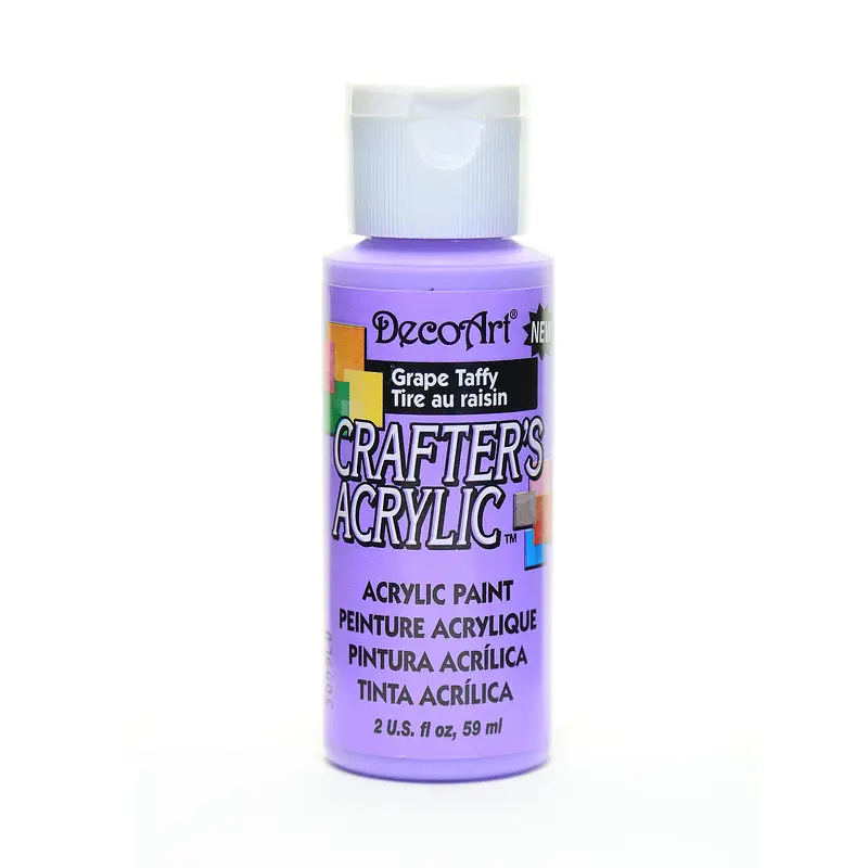 2OZ GRAPE TAFFY CRAFTER ACRYLIC PAINT