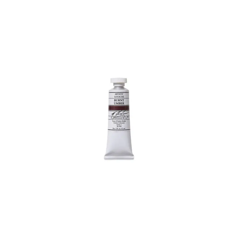 BURNT UMBER GOUACHE 15ML M GRAHAM