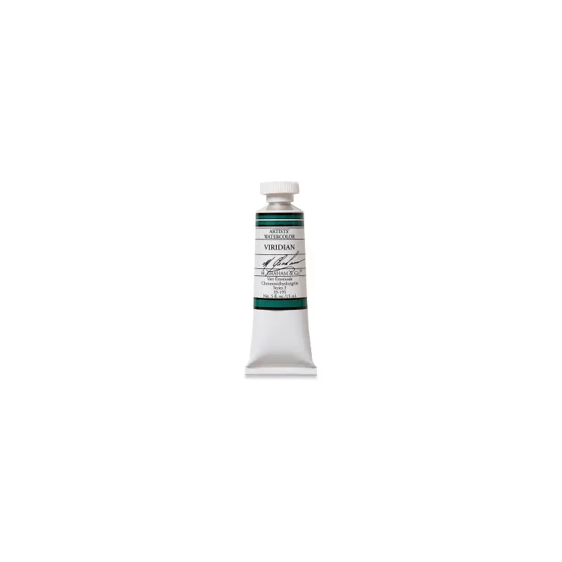 VIRIDIAN WATERCOLOR 15ML M GRAHAM