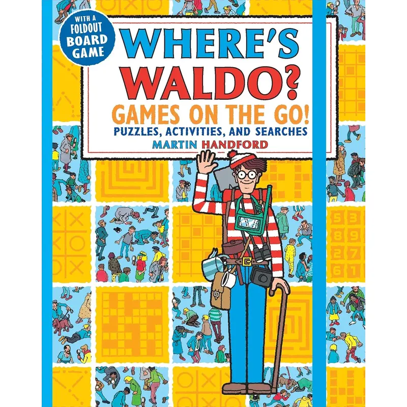 WHERE'S WALDO? GAMES ON THE GO! - HANDFORD. MARTIN