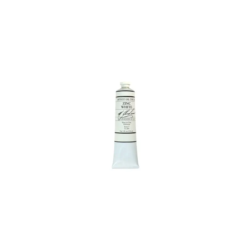 ZINC WHITE OIL PAINT 5OZ