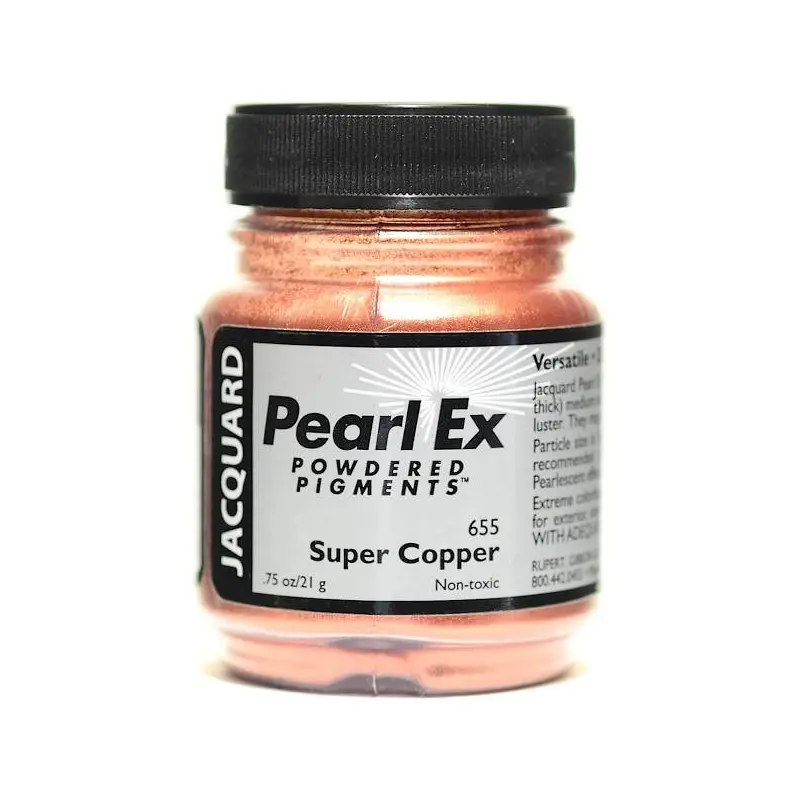 PIGMENT SUPER-COPPER PEARL-EX .5OZ JAQUARD