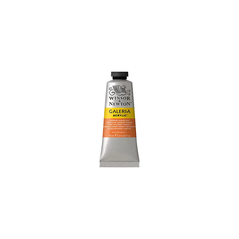 WINSOR & NEWTON GALERIA FLOW ACRYLIC CAD ORANGE HUE ACR 60 ML